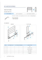 Aspire ComfiMotion Activ Care Accessory Installation Guide
