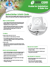 Safe Use Guide - Swivel Bather