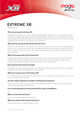 Magic Mobility Extreme X8 FAQ